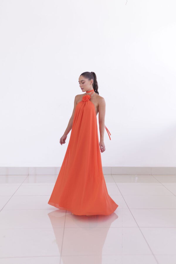 Vestido Gio Laranja
