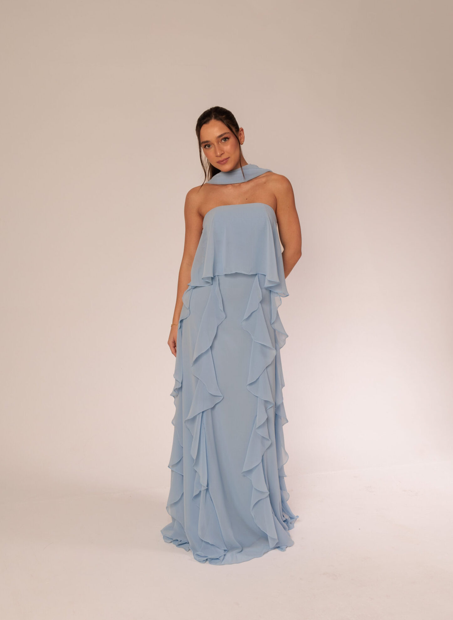 Vestido Tetê Azul Serenity